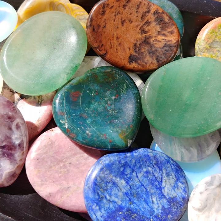 Mixed Material Worry Stones