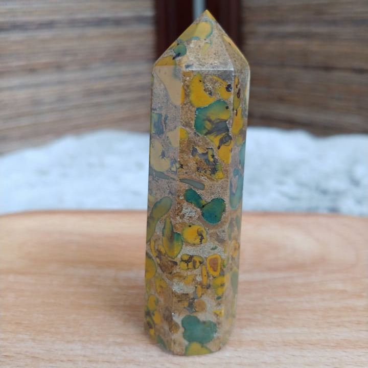 Bamboo Jasper Stone Point