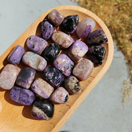 Charoite Tumbled Stone (1)