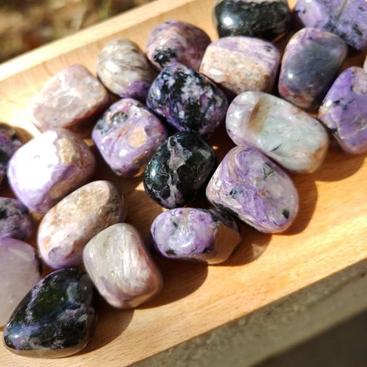 Charoite Tumbled Stone (1)
