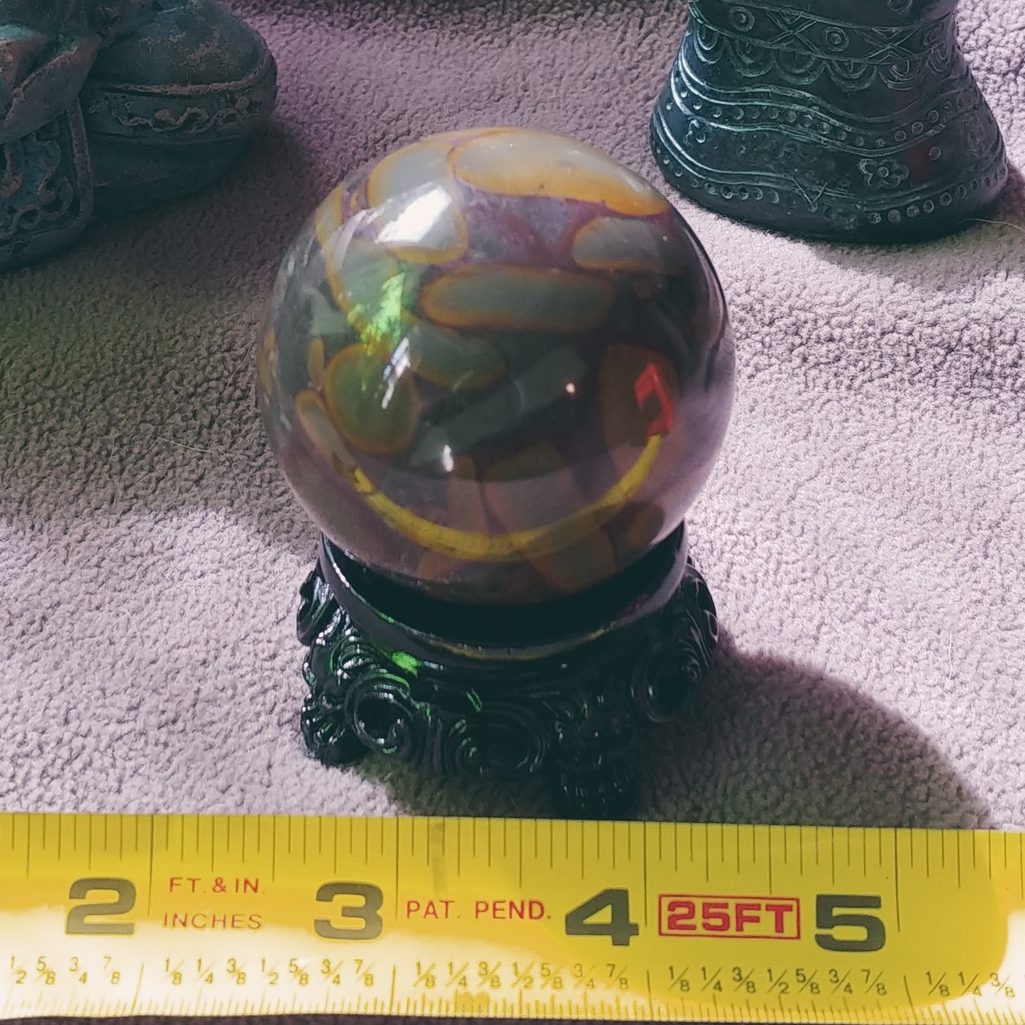 Bamboo Jasper Stone Sphere (B)