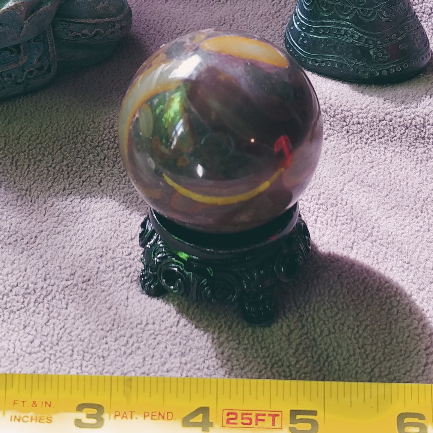 Bamboo Jasper Stone Sphere (C)