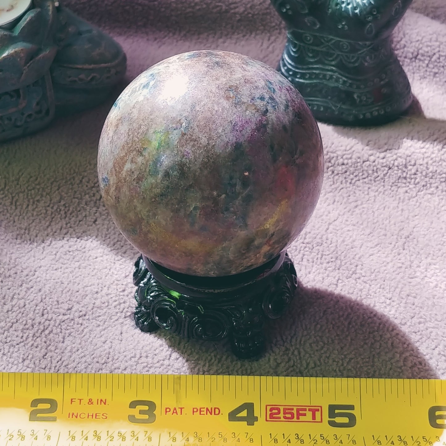 Rough Ocean Jasper Sphere