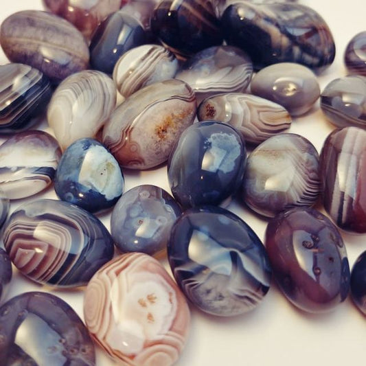 Botswana Agate Tumbles (3)*
