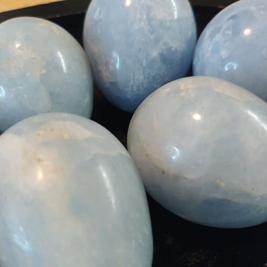 Blue Calcite Egg