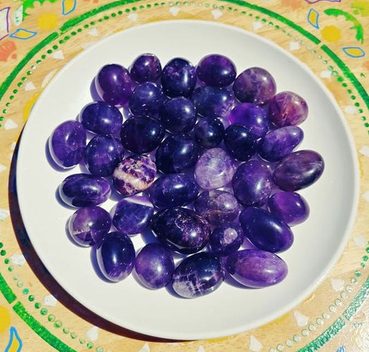 Amethyst Tumbles (2)*