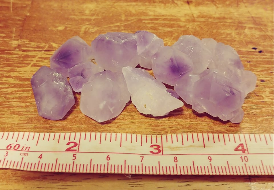 Amethyst Flower Clusters (3)*