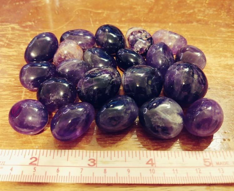 Amethyst Tumbles (2)*