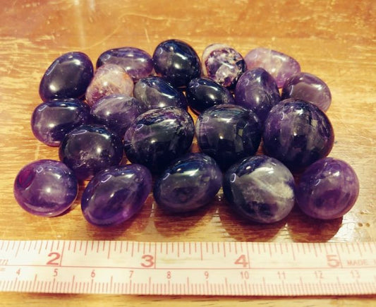 Amethyst Tumbles (2)*