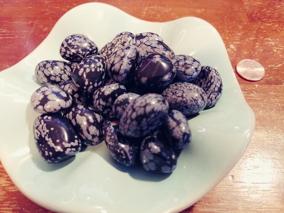 Snowflake Obsidian Tumbles (2)*