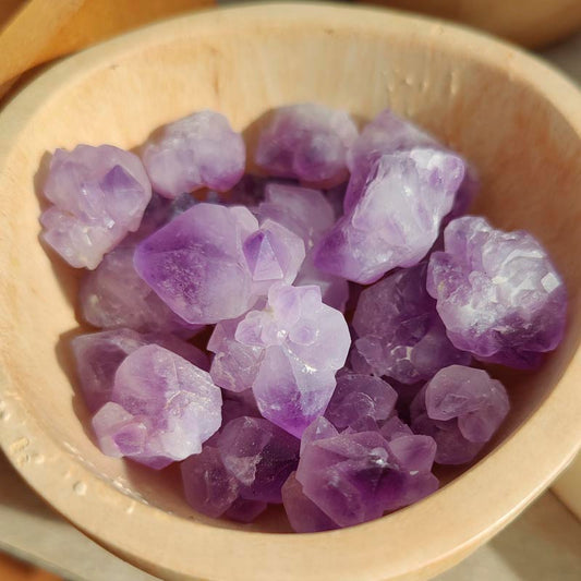 Amethyst Flower Clusters (3)*