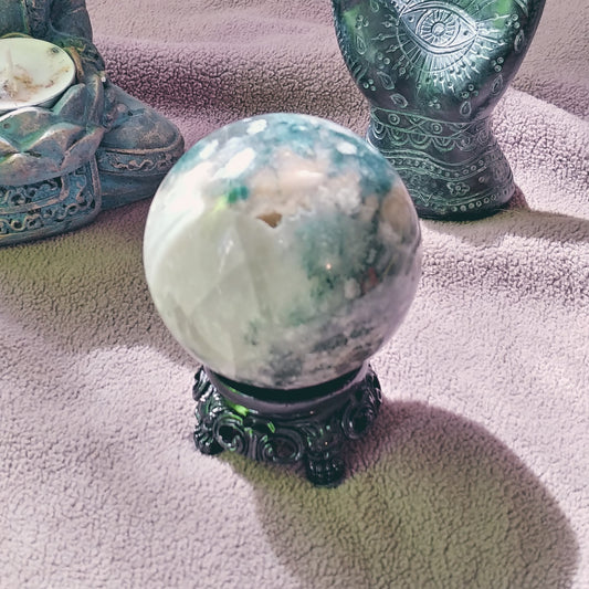 Moss Agate Sphere
