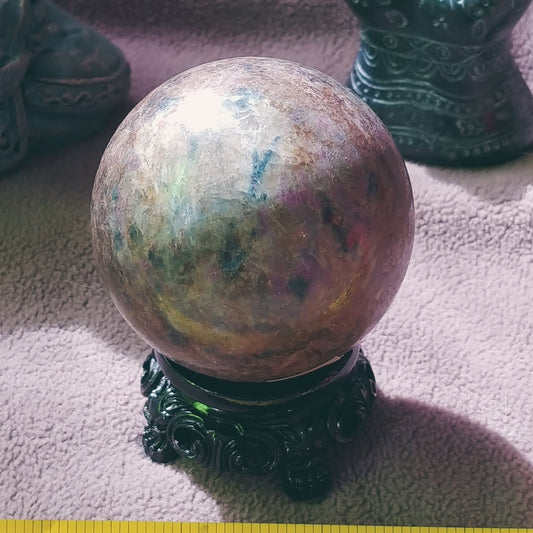 Rough Ocean Jasper Sphere