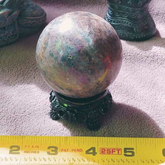 Rough Ocean Jasper Sphere