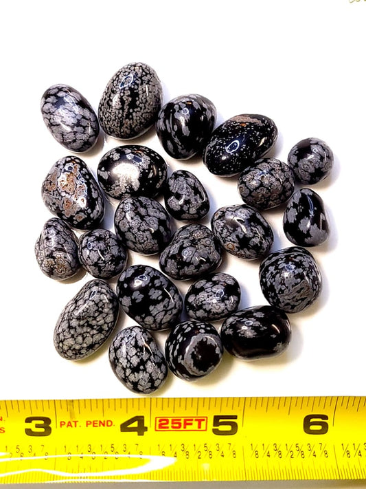 Snowflake Obsidian Tumbles (2)*