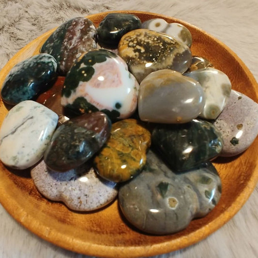 Ocean Jasper Heart (1)*