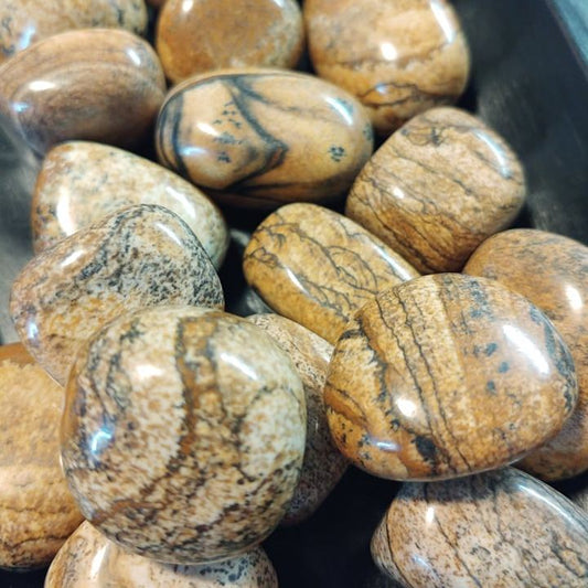 Picture Jasper Tumbled Stone (2)