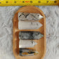 Tourmalinated Quartz Points