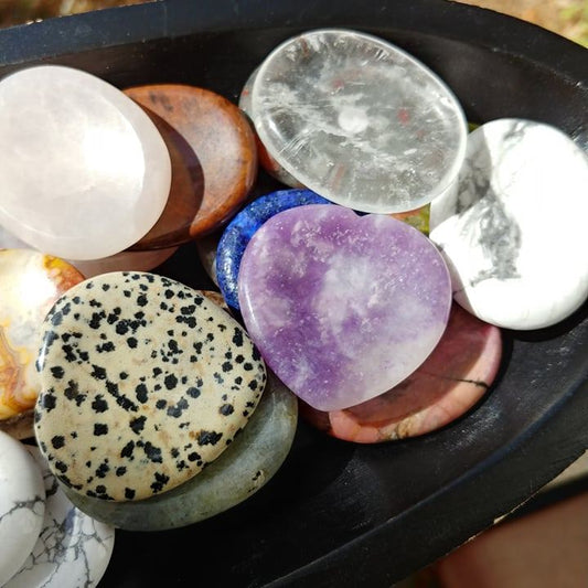 Mixed Material Worry Stones