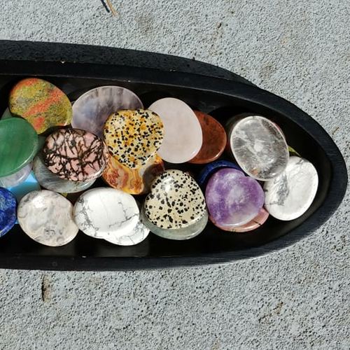Mixed Material Worry Stones