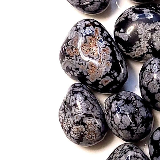 Snowflake Obsidian Tumbles (2)*