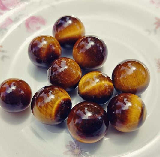 Tiger's Eye Marbles (1)*