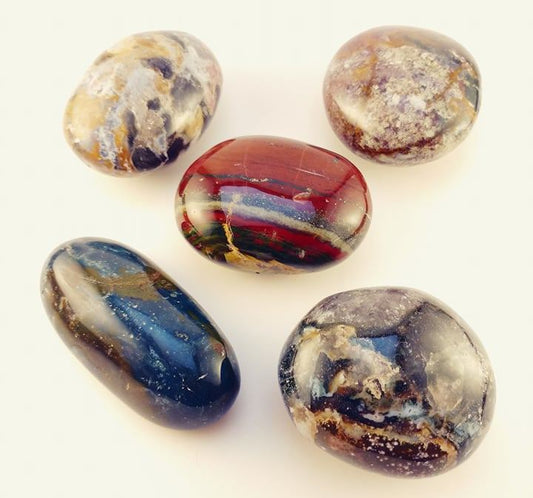 Ocean Jasper Palm Stones - LARGE*