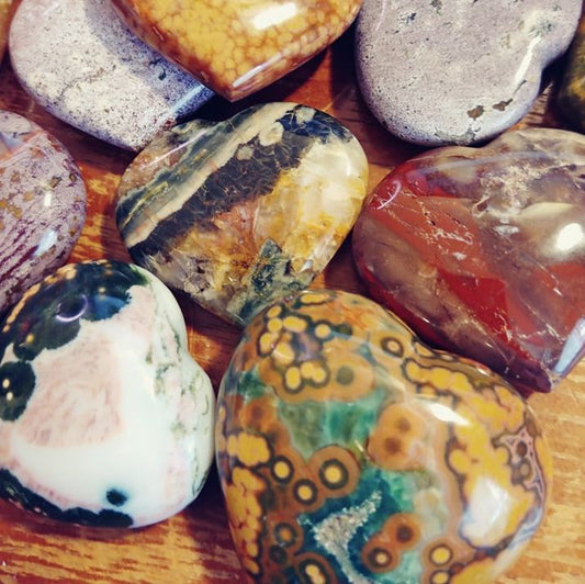 Ocean Jasper Heart (1)*